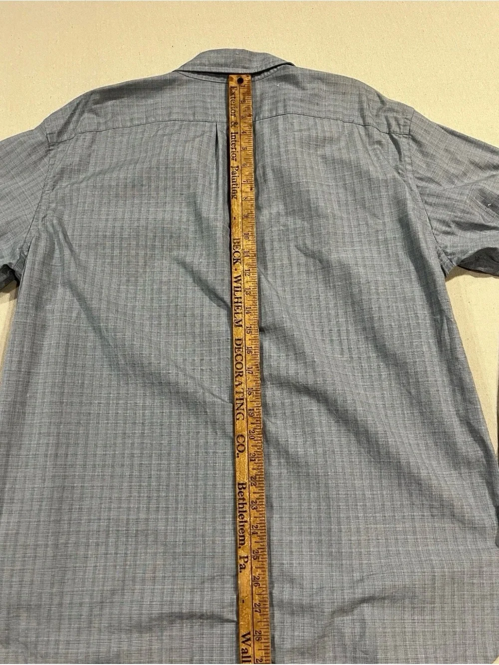 J. Crew Men's Light Gray Striped Button-Down Shirt